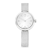 Illumina watch, Swiss Made, Metal bracelet, Silver tone, Stainless steel